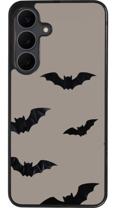 Samsung Galaxy S25 FE Case Hülle - Silikon schwarz Halloween 2026 Bats