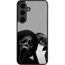 Samsung Galaxy S25 FE Case Hülle - Silikon schwarz Halloween 2026 Scream and Michael Myers