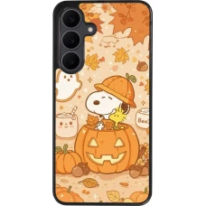 Samsung Galaxy S25 FE Case Hülle - Silikon schwarz Halloween 2026 Snoopy Halloween