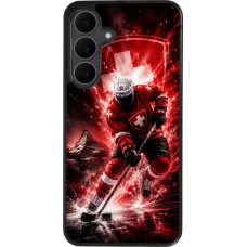 Samsung Galaxy S25 FE Case Hülle - Silikon schwarz Hockey World Championship Player