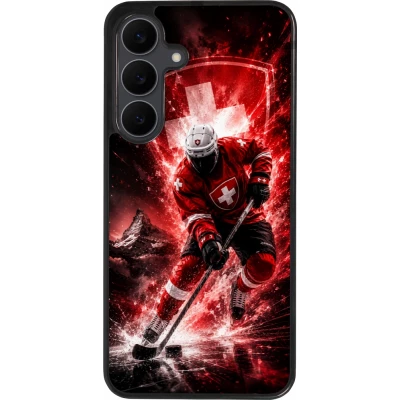Samsung Galaxy S25 FE Case Hülle - Silikon schwarz Hockey World Championship Player