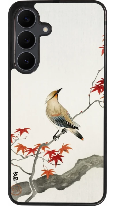 Samsung Galaxy S25 FE Case Hülle - Silikon schwarz Japanese Bird