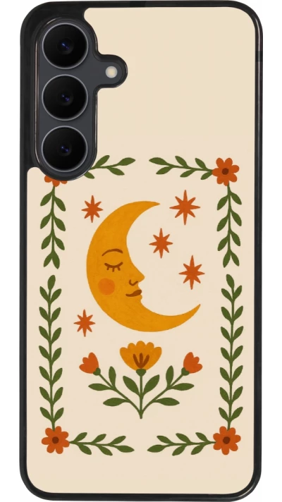 Samsung Galaxy S25 FE Case Hülle - Silikon schwarz Half moon stamp 2026