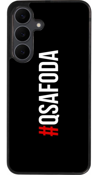 Samsung Galaxy S25 FE Case Hülle - Silikon schwarz Qsafoda 1