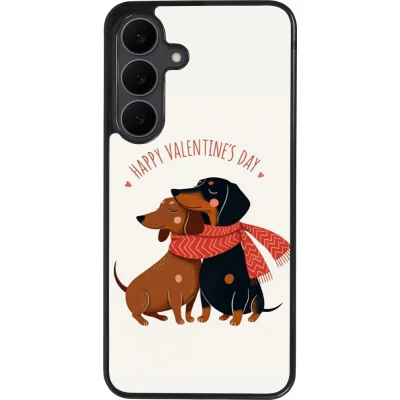 Samsung Galaxy S25 FE Case Hülle - Silikon schwarz Saint Valentines Day 26 Happy Valentine