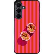Samsung Galaxy S25 FE Case Hülle - Silikon schwarz Passion fruit Summer 2026