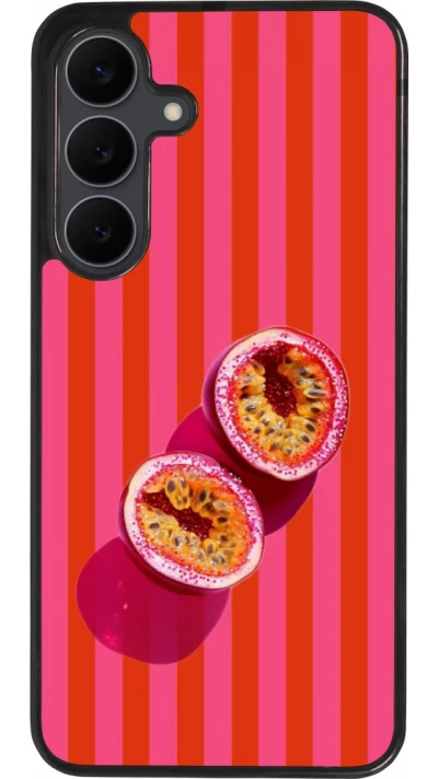 Samsung Galaxy S25 FE Case Hülle - Silikon schwarz Passion fruit Summer 2026