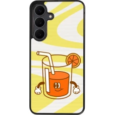Samsung Galaxy S25 FE Case Hülle - Silikon schwarz Summer drink 2026