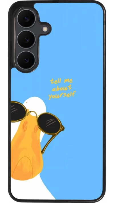 Samsung Galaxy S25 FE Case Hülle - Silikon schwarz Tell me about yourself Summer 2026