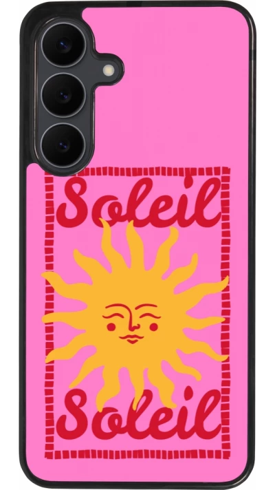 Samsung Galaxy S25 FE Case Hülle - Silikon schwarz Sun sun 2026