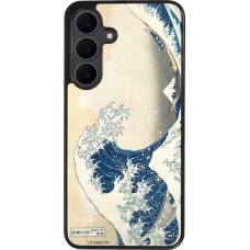 Samsung Galaxy S25 FE Case Hülle - Silikon schwarz Kunstbild - Die große Welle vor Kanagawa - Hokusai