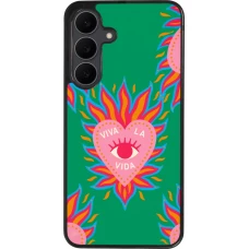 Coque Samsung Galaxy S25 FE - Silicone rigide noir Viva la vida 2026