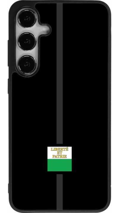 Samsung Galaxy S25+ Case Hülle - Silikon schwarz Kanton VD schwarz