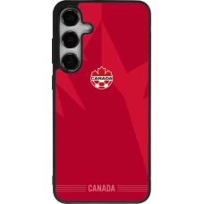Samsung Galaxy S25+ Case Hülle - Silikon schwarz Kanada 2026 personalisierbares Fussballtrikot