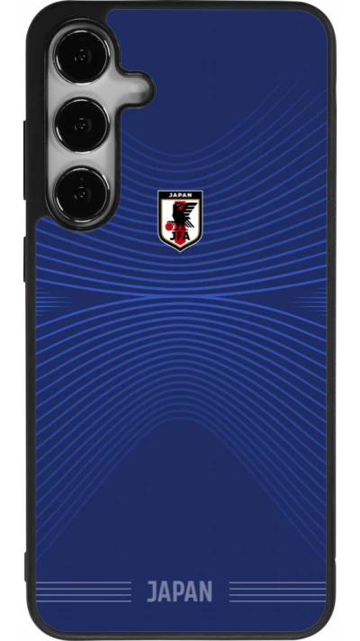 Samsung Galaxy S25+ Case Hülle - Silikon schwarz Japan 2026 personalisierbares Fussballtrikot