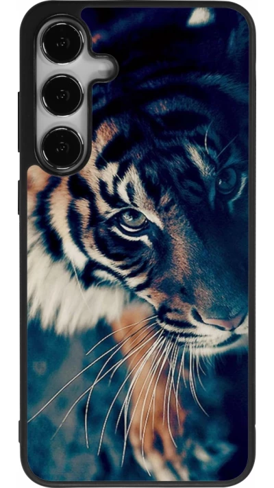 Samsung Galaxy S25+ Case Hülle - Silikon schwarz Incredible Lion