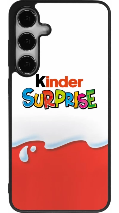 Samsung Galaxy S25+ Case Hülle - Silikon schwarz Kinder Surprise