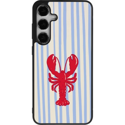 Samsung Galaxy S25+ Case Hülle - Silikon schwarz Red lobster 2026
