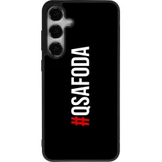 Samsung Galaxy S25+ Case Hülle - Silikon schwarz Qsafoda 1