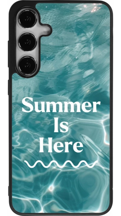 Samsung Galaxy S25+ Case Hülle - Silikon schwarz Summer 2025 Summer is here