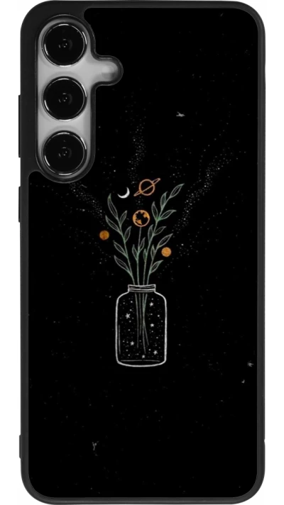 Samsung Galaxy S25+ Case Hülle - Silikon schwarz Vase black
