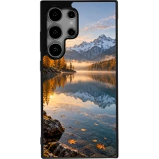 Coque Samsung Galaxy S25 Ultra - Silicone rigide noir Autumn 26 Autumn lake