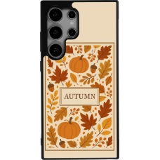 Samsung Galaxy S25 Ultra Case Hülle - Silikon schwarz Autumn 26 Hello autumn