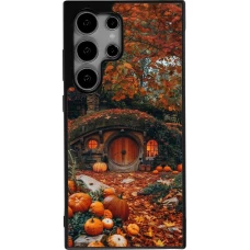 Coque Samsung Galaxy S25 Ultra - Silicone rigide noir Autumn 26 Hobbit house