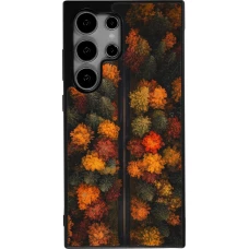 Coque Samsung Galaxy S25 Ultra - Silicone rigide noir Autumn 26 Road in autumn