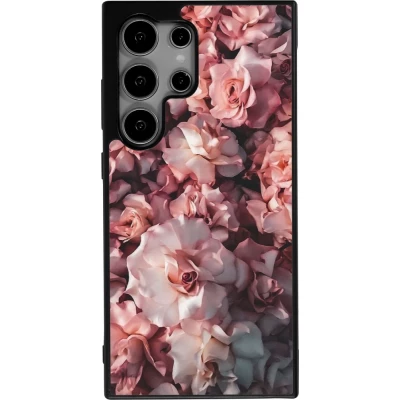 Coque Samsung Galaxy S25 Ultra - Silicone rigide noir Beautiful Roses