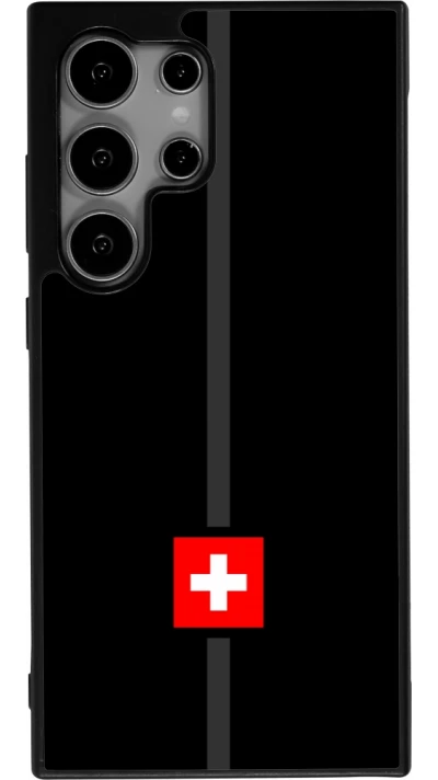 Samsung Galaxy S25 Ultra Case Hülle - Silikon schwarz Kanton CH schwarz