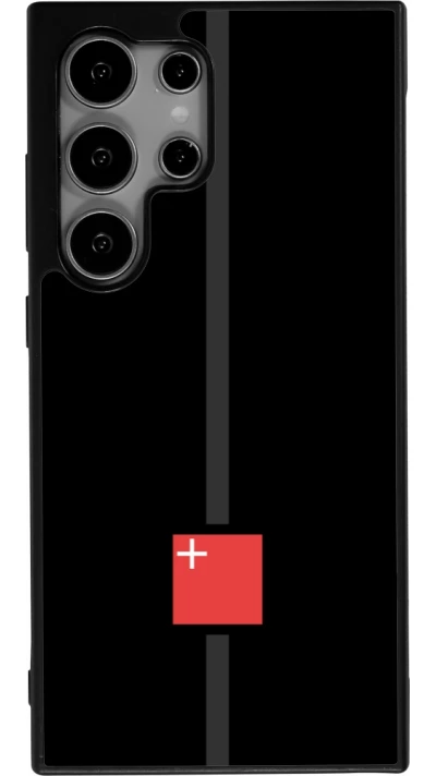 Samsung Galaxy S25 Ultra Case Hülle - Silikon schwarz Kanton SZ schwarz
