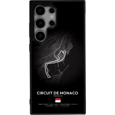 Coque Samsung Galaxy S25 Ultra - Silicone rigide noir F1 Track 2025 Monaco
