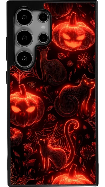 Coque Samsung Galaxy S25 Ultra - Silicone rigide noir Halloween 2026 Pattern Halloween
