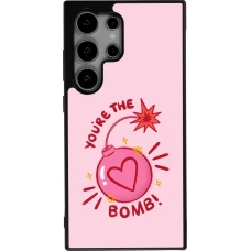 Samsung Galaxy S25 Ultra Case Hülle - Silikon schwarz Saint Valentines Day 26 You are the bomb