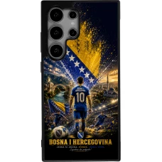 Samsung Galaxy S25 Ultra Case Hülle - Silikon schwarz Fussball Bosnien und Herzegowina splash 2026