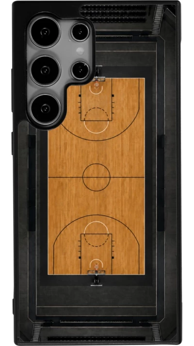 Coque Samsung Galaxy S25 Ultra - Silicone rigide noir Sports 2026 Basketball