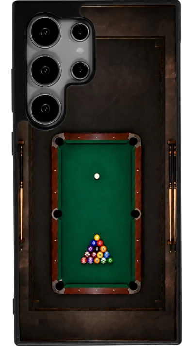 Coque Samsung Galaxy S25 Ultra - Silicone rigide noir Sports 2026 Billard