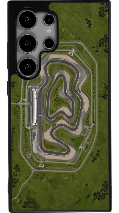 Coque Samsung Galaxy S25 Ultra - Silicone rigide noir Sports 2026 Circuit