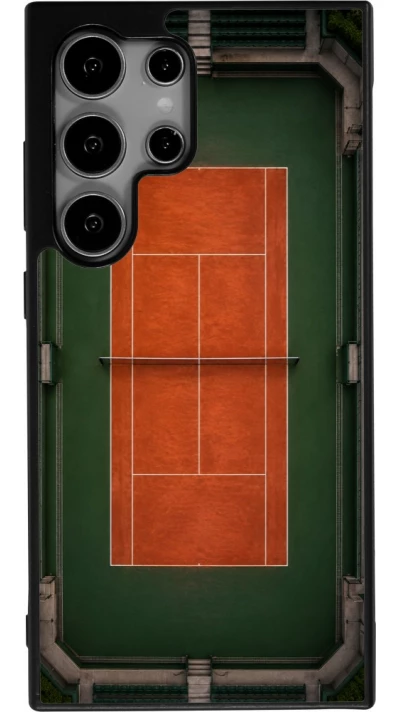 Coque Samsung Galaxy S25 Ultra - Silicone rigide noir Sports 2026 Tennis