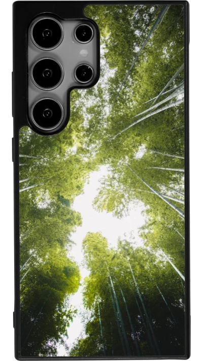 Coque Samsung Galaxy S25 Ultra - Silicone rigide noir Spring 23 forest blue sky