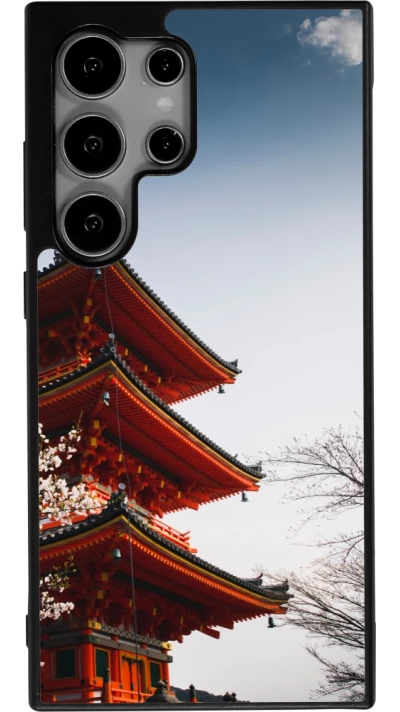 Coque Samsung Galaxy S25 Ultra - Silicone rigide noir Spring 23 Japan