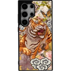 Samsung Galaxy S25 Ultra Case Hülle - Silikon schwarz Spring 23 japanese tiger