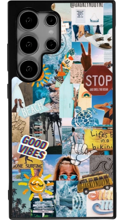Coque Samsung Galaxy S25 Ultra - Silicone rigide noir Summer 2021 15