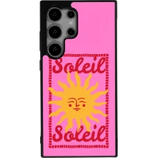 Coque Samsung Galaxy S25 Ultra - Silicone rigide noir Sun sun 2026