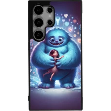 Coque Samsung Galaxy S25 Ultra - Silicone rigide noir Valentine 2024 Fluffy Love