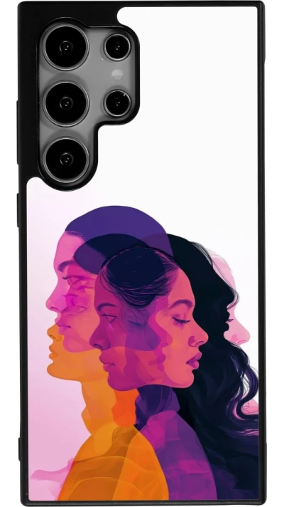 Coque Samsung Galaxy S25 Ultra - Silicone rigide noir Womens day 2026 10