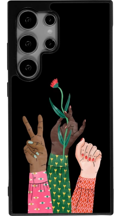 Coque Samsung Galaxy S25 Ultra - Silicone rigide noir Womens day 2026 2