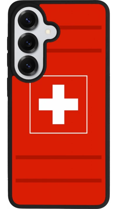 Coque Samsung Galaxy S26 - Silicone rigide noir Euro 2020 Switzerland