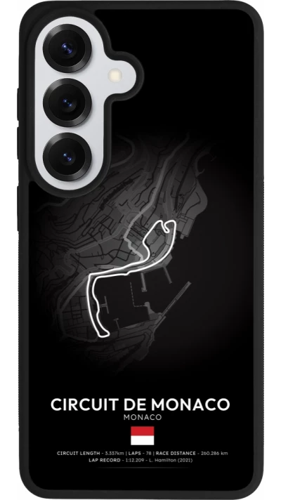 Coque Samsung Galaxy S26 - Silicone rigide noir F1 Track 2025 Monaco